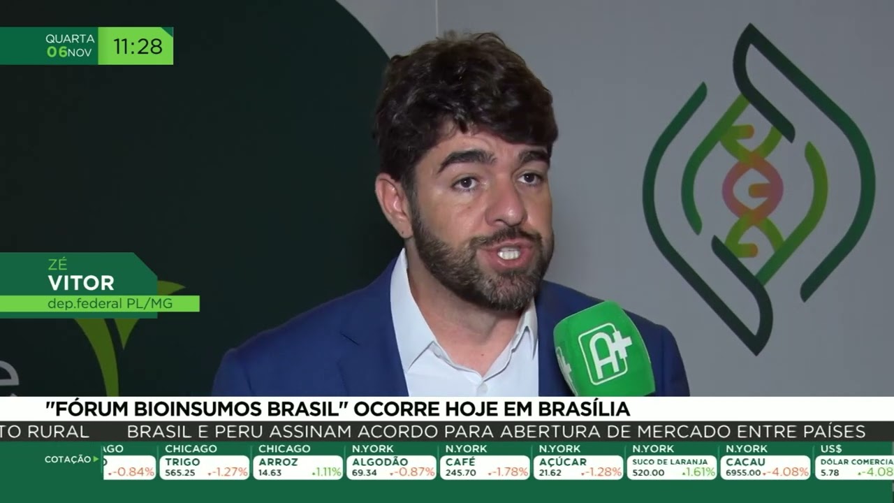 "Fórum Bioinsumos Brasil" ocorre hoje em Brasília