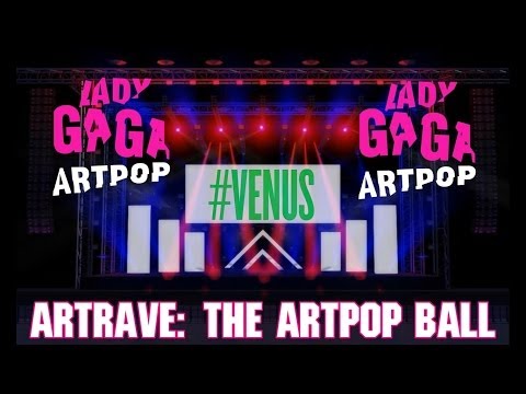 Lady Gaga - Venus (ArtRave Ball Tour) Digital LightShow [RCT3 and SV]