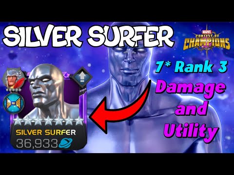 SILVER SURFER - DAMAGE & UTILITY SHOWCASE! - 7* RANK 3