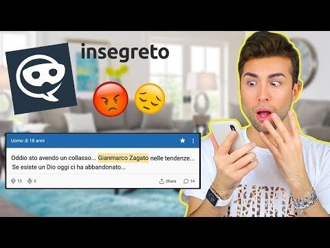 I'M LOOKING FOR MY NAME ON INSEGRETO | GIANMARCO ZAGATO