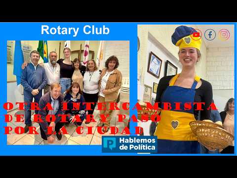 Otra intercambista de Rotary vivió varias semanas en la ciudad y dejó sus impresiones.