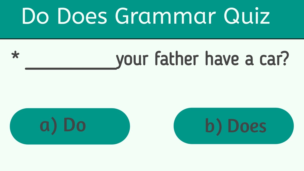Do and Does grammar quiz || Do and Does question and answers quiz or test | Ladla Education