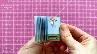 Easy Flipbook Animation for Kids, How to Make a Flipbook with the Templates from Cut The Whole Book