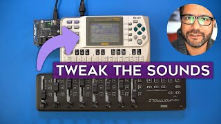 Video thumbnail for Yamaha QY70: How to modify the sounds using a MIDI controller by Floyd Steinberg