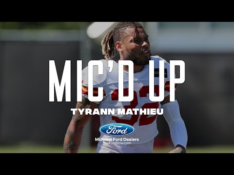 Tyrann Mathieu Mic'd Up during Chiefs Training Camp: 'Coach Reid likes the badger in a cage'