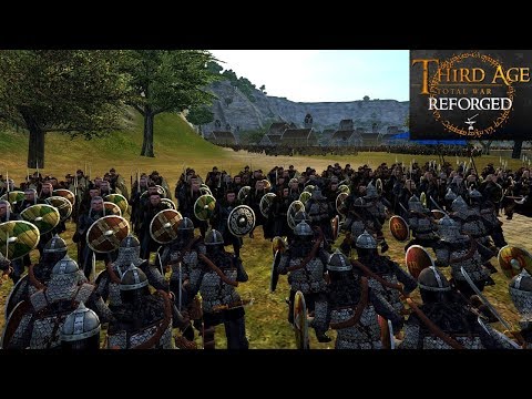 SAURONS HOST INVADE RIVENDELL (Siege Battle) - Third Age: Total War (Reforged)