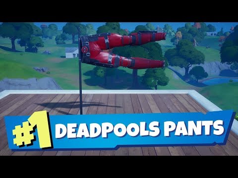 Fortnite - Salute Deadpools Pants LOCATION - Unlock New Style of DEADPOOL