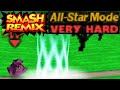 Smash Remix All Star Mode Gameplay With Polygon Kirby VERY HARD