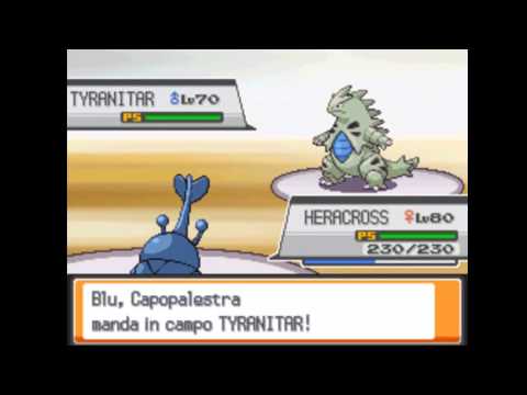 Pokemon Heart Gold 83 Rematch (Kanto) - Blu capopalestra