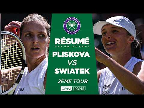 WIMBLEDON : Karolina PLISKOVA vs Iga SWIATEK | 2ème tour