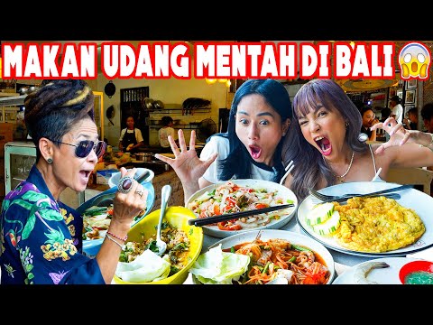 RAW SHRIMP MUKBANG AT JENNIFER COPPEN'S LAW-IN-LAW RESTAURANT!!