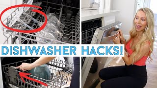 17 GAME CHANGING DISHWASHER HACKS YOU NEED TO KNOW!