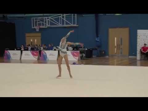 Laura Halford - WALES - Ball - Senior - 2014 British Championships