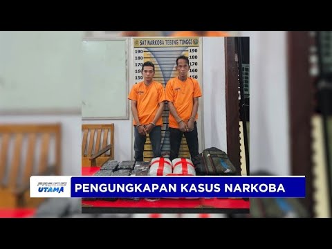 POLRES TEBING TINGGI AMANKAN PULUHAN RIBU NARKOBA
