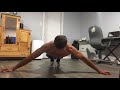 Home Workout Push Ups / Chest