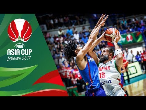 Highlights from Lebanon v Philippines in Slow Motion - Classification 5-8 - FIBA Asia Cup 2017