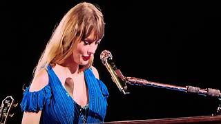 Teardrops on my guitar - Taylor Swift. Secret song, Melbourne night three