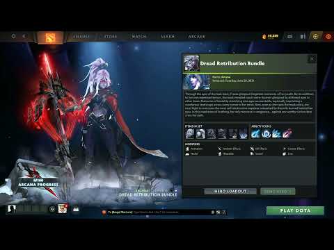 DOTA 2: NEW ARCANA 2021 "Drow Ranger: Dread Retribution"