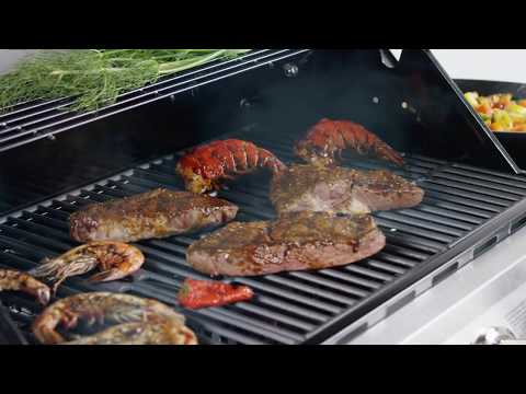 Dyna-Glo DGB495SDP-D 4 Burner LP Gas Grill Open Cart With Side Burner