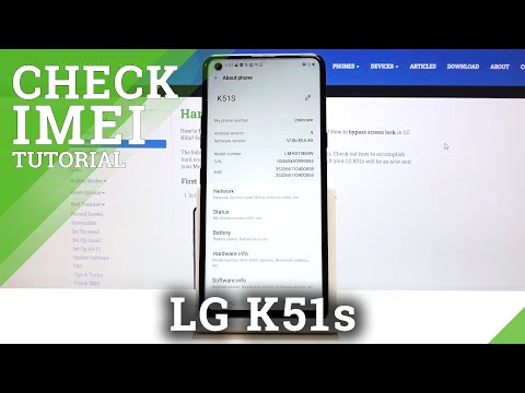 How to Locate IMEI in LG K51s – Find IMEI & Serial Number