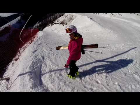 Blue piste nr.34, from Chopok 2024m - Krupova 1084m (Jasna, Low Tatras, Slovakia)