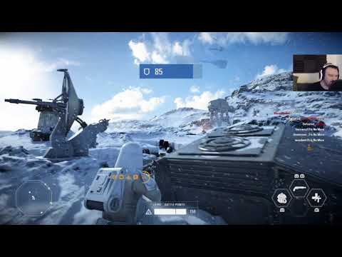 Star Wars Battlefront II Launch MP pt53 - Attacking Hoth, Then Some Unlocks