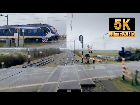 [5K] Spotter Joerie captures Cabview Holland: Groningen - Zwolle SNG 28jan 2021