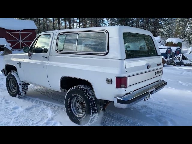 941041 Chevrolet K10 Blazer Silverado 6.2L V8 Diesel 4WD -1985