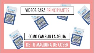 Cómo cambiar la aguja y el prensatelas