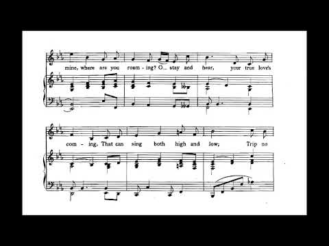 Roger Quilter - 3 Shakespeare Songs Op.6