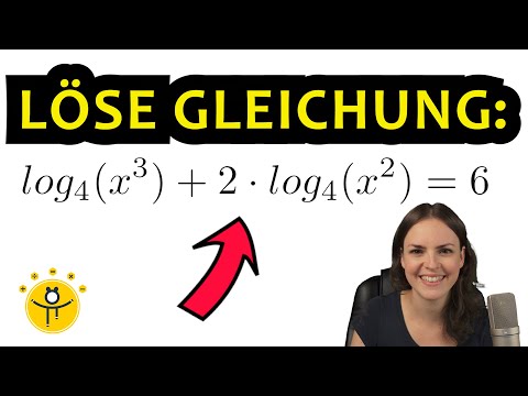 Logarithmengleichung lösen – LOGARITHMUS Gleichung nach x auflösen