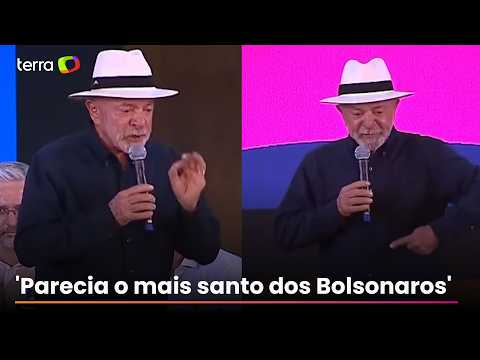 ‘Quem imaginaria que o que parecia o mais santo dos Bolsonaros pegaria milhões para filme’, diz Lula