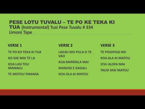 TE PO KO TEKA KI TUA