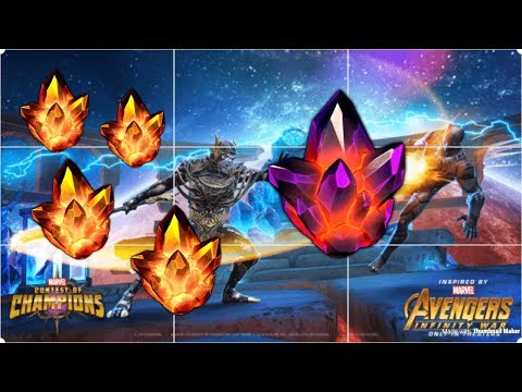 Feature 5 star hero crystal opening!!! -  Marvel Contest of Champions - KB Kang Gaming