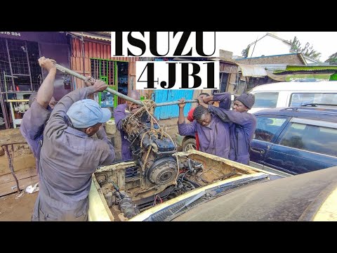 HOW TO OVERHAUL ISUZU 4JB1 ENGINE AMAZING VIDEO