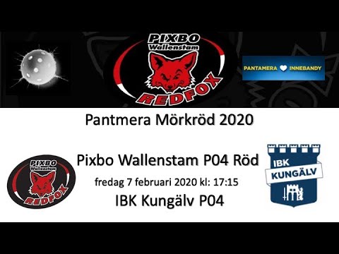Pantamera Mörkröd 2020 Pixbo Wallenstam P04 Röd - IBK Kungälv P04 20200207
