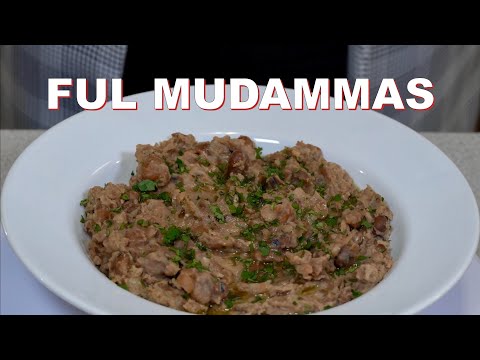 How to Make Egyptian Fava Beans, Vegan Recipe | (Ful Mudammas) فول مدمس | The Egyptian Cook