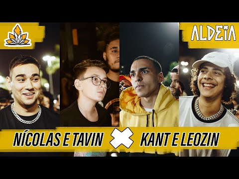 KANT e LEOZIN X NÍCOLAS WALTER E TAVIN | GRANDE FINAL | 192ª Batalha da Aldeia | #BDADUPLAS