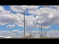 CDI Wind Turbine Implosion Compilation