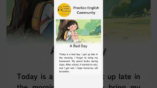 English Listening Practice – A Bad Day | Short English Story with Subtitles
