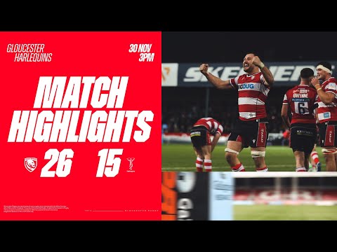HIGHLIGHTS | Gloucester Rugby v Harlequins
