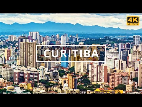 Curitiba, Brasil 🇧🇷 | Imagens de drone em 4K