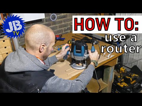 How To Use A Router - Router Basics - A Beginners Guide to using the Router