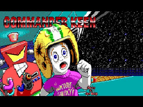 Commander Keen 5 - Red Robots and Walking Bombs