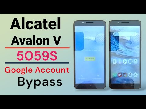 Unlock Alcatel Avalon V | Alcatel 5059S Frp / Google Bypass - Easy Track