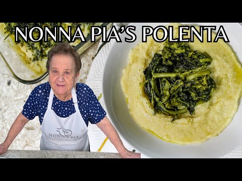 Nonna Pia's Smooth, Rich, Easy to make Polenta!