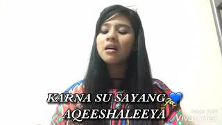 Download lagu Karna Su Sayang // Near ft Dian Sorowea cover by Aqeesh Aleeya mp3