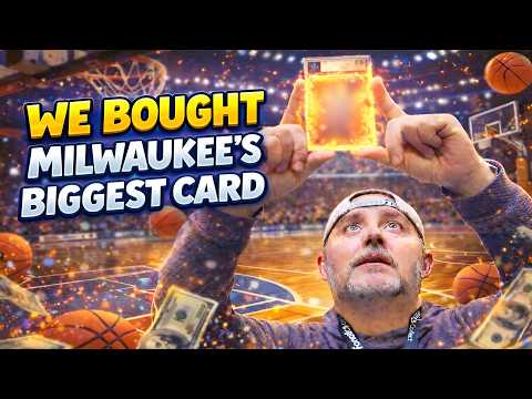 WE BOUGHT THE BIGGEST CARD IN MILWAUKEE - Wisconsin Card Show