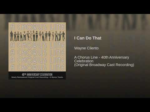 Wayne Cilento performing I Can Do That