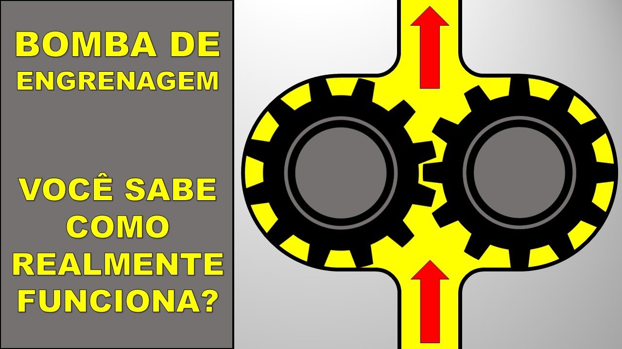 BOMBA DE ENGRENAGEM - Como Funciona